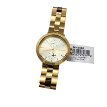 Michael Kors Garner 39mm Gold Multifunction Date Stainless Watch MK6408 - $64.12