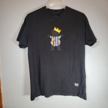 Grizzly Griptape Biggie Smalls Shirt Mens Large Graphic Black Short Sleeve  - £10.33 GBP