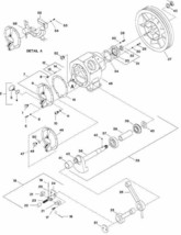 Ingersoll Rand 253 compatible Crankshaft Assembly with Bearing 30211593 ... - £261.23 GBP