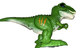 Zuru Robo Alive Roaring Attacking Green T-Rex Battery Powered Robotic Toy Works - £8.87 GBP