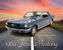 1964 1/2 Ford Mustang Beautiful Premium Photo Print 8&quot; X 10&quot; Great Gift - £11.44 GBP