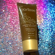 Purlisse Coconut Oil + Coffee Sugar Body Scrub Travel Size 0.7 fl oz NWO... - $9.89