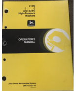 JOHN DEERE 215G & 225G High Pressure Washers Operators Manual OM-TY21521-H7 - €6,01 EUR JOHN DEERE 215G & 225G High Pressure Washers Operators Manual OM-TY21521-H7 - €6,01 EUR