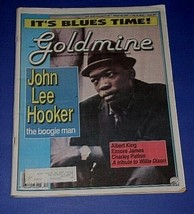 John Lee Hooker Goldmine Magazine Vintage 1992 Albert King Elmore James ... - $39.99