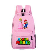 WM Super Mario Backpack Daypack Schoolbag Bookbag Pink Bag Daisy - $23.99