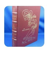 Robin Hood  Easton Press Color Illustrated  C Wyeth Red Leather  Paul Cr... - $867.94 MXN