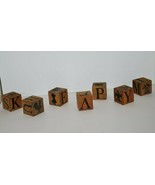 Group Wood Chatterblocks ABC Block Alphabet Pictures Animals - $81.76 CAD