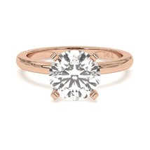 1.00 ct Natural Diamond G-H Color I1 Clarity Round Shape Solitaire Ring. - £3,201.39 GBP