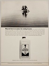 1964 Print Ad Texaco Outboard Motor Oil Men in Boat Have to Row - £9.14 GBP