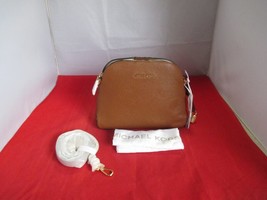 Michael Kors Studio Mercer Medium Dome Messenger, Cross-Body $228 Luggage #050 - £63.53 GBP