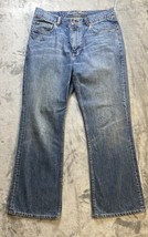 Indigo Palms Jeans Men’s 36X30 Blue Denim Boot Cut Vintage Made In Hong Kong - £16.05 GBP