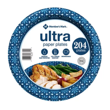 Member&#39;S Mark Ultra Dinner Paper Plates (10&quot;, 204 Ct.) - £31.07 GBP