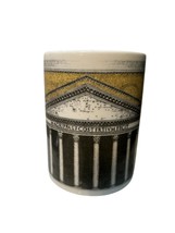 Pantheon Rome Mug By Towntiles Ceramic With Intricate Exterior &amp; Colorfu... - $12.86