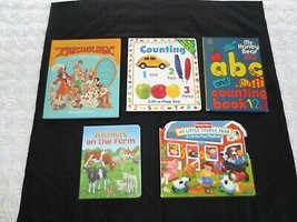 5 Favorite Children&#39;s Books - Educational Fun &amp; Disney Treasury Of 10 Stories - $9.90