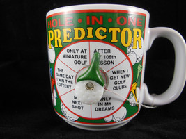Hole In One Predictor Coffee Tea Mug Papel Freelance Excellent - $15,597.02 MXN