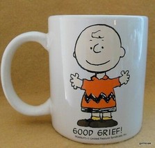 Peanuts Charlie Brown Mug 4&quot; &quot;Good Grief&quot; - £14.16 GBP