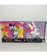 2 Disney 500 Piece Jigsaw Puzzles Bundle Minnie Mouse 11 x 14 Inch - £12.41 GBP
