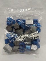 Bag Of Electronic Banking Monopoly Houses Hotels Dice Replacement Pieces - £6.98 GBP