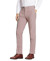 Brooks Brothers Mens Red Houndstooth Regent Fit Wool Linen Pants 35W 32L... - $73.76