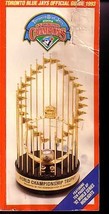 Toronoto Blue Jays 1993 Media GUIDE-WORLD Series Trophy G/VG - £14.88 GBP