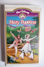 Disney Masterpiece Mary Poppins Julie Andrews Family Vhs 1998 Excellent Tested - £11.88 GBP