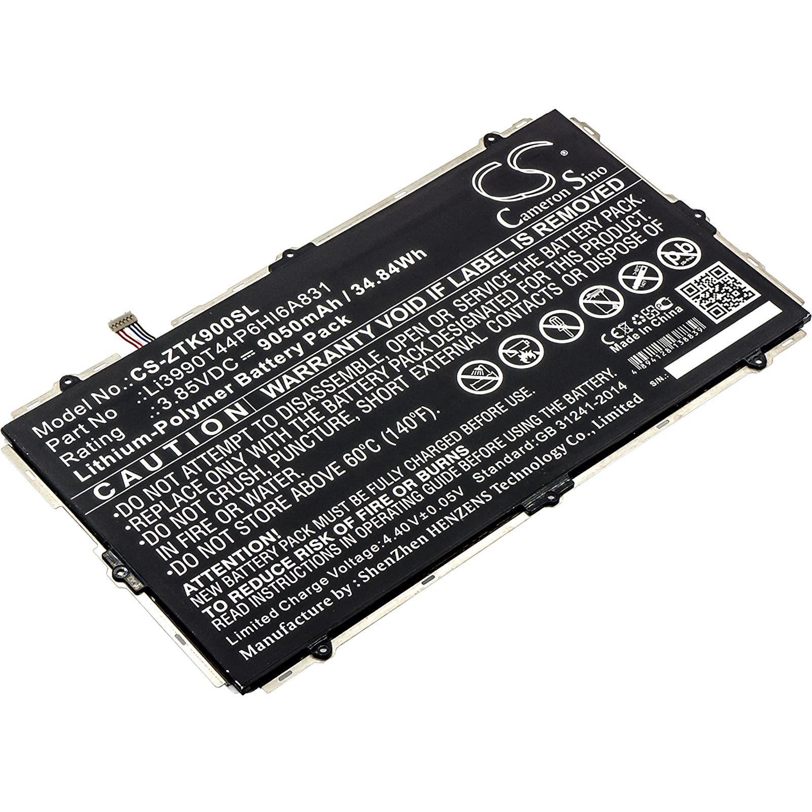 LIONX Battery Replacement for Tablet Fit Model K90U ZPAD 10.1 Part Numbe... - $29.00
