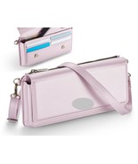 for for Oppo Phone Models (Color: Pink) Crossbody Strap Elegant Leather ... - $120.00