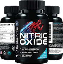 Nitric Oxide Supplement L Arginine 3X Strength - Citrulline Malate, AAKG, Beta A - £40.01 GBP