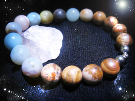 Haunted CHRYSOPRASE BRACELET 300X MERLIN'S FIRE IN ICE MAGICK Witch Cassia4  image 2