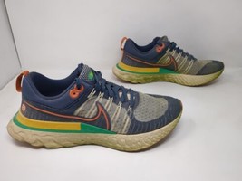 Nike React Infinity Run Flyknit 2 Running Shoes Men&#39;s Size 12 DJ5181-400 - £31.06 GBP