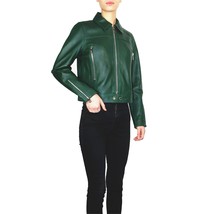 MICHAEL KORS Women&#39;s Waist Leather Jacket - $201.52