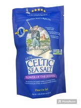 Celtic Sea Salt Bag, Flower of The Ocean, 8 Ounce - £22.00 GBP