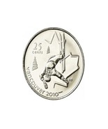 2008 Canadian 25-Cent Vancouver 2010 Olympics: Freestyle Skiing Quarter Coin UNC - $1.44