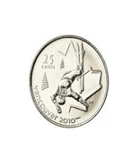 2008 Canadian 25-Cent Vancouver 2010 Olympics: Freestyle Skiing Quarter ... - $1.44