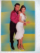 L&#39;attore di Bollywood Sanjay Kapoor Mamta Kulkarni Rara cartolina originale... - £16.03 GBP