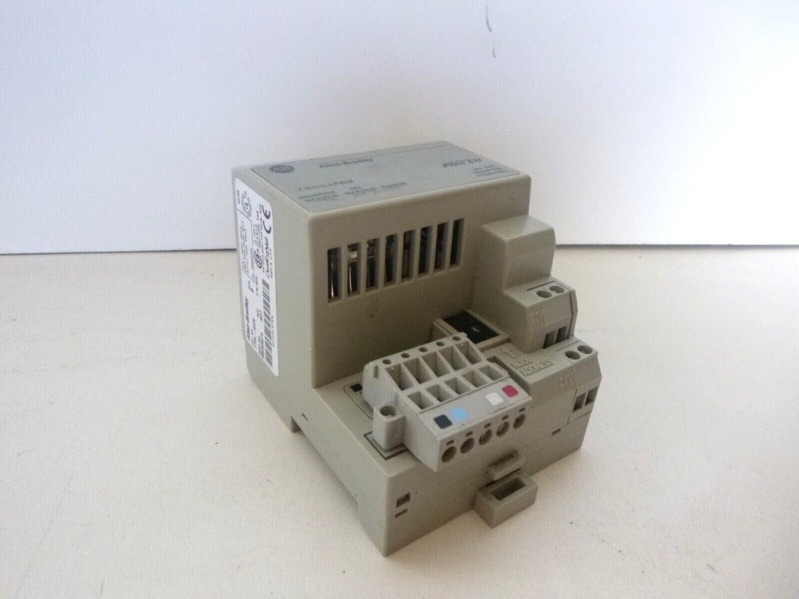 Allen Bradley 1794-ADN Flex I/O DeviceNet 24 VDC Adapter 1794ADN 9626507... - $10.43
