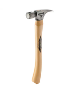 10 Oz. Titanium Smooth Face Hammer with 14 1/2 In. Curved Hickory Handle - $2,515.57 MXN