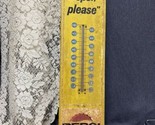 VINTAGE Original ADVERTISING PEPSI-COLA BOTTLE CAP THERMOMETER 26.9” Tal... - $123.75