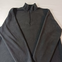 St John's Bay Men's Gray Size Large Long Sleeve Quarter Zip Pullover Sweatshirt image 7