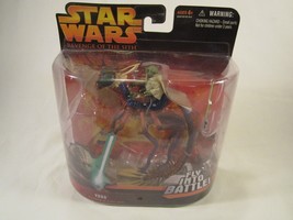 STAR WARS Revenge of the Sith YODA FLY INTO BATTLE 2005 Action Figure [Y... - £6.78 GBP