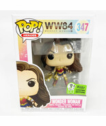 Funko Pop Wonder Woman Con Sticker Vinyl Figure #347 Tiara DC WW84 ECCC ... - €28,56 EUR