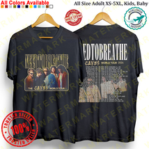 Needtobreathe The CAVES WORLD TOUR 2024 T-shirt All Size Adult S-5XL Kids Babies - £19.48 GBP+