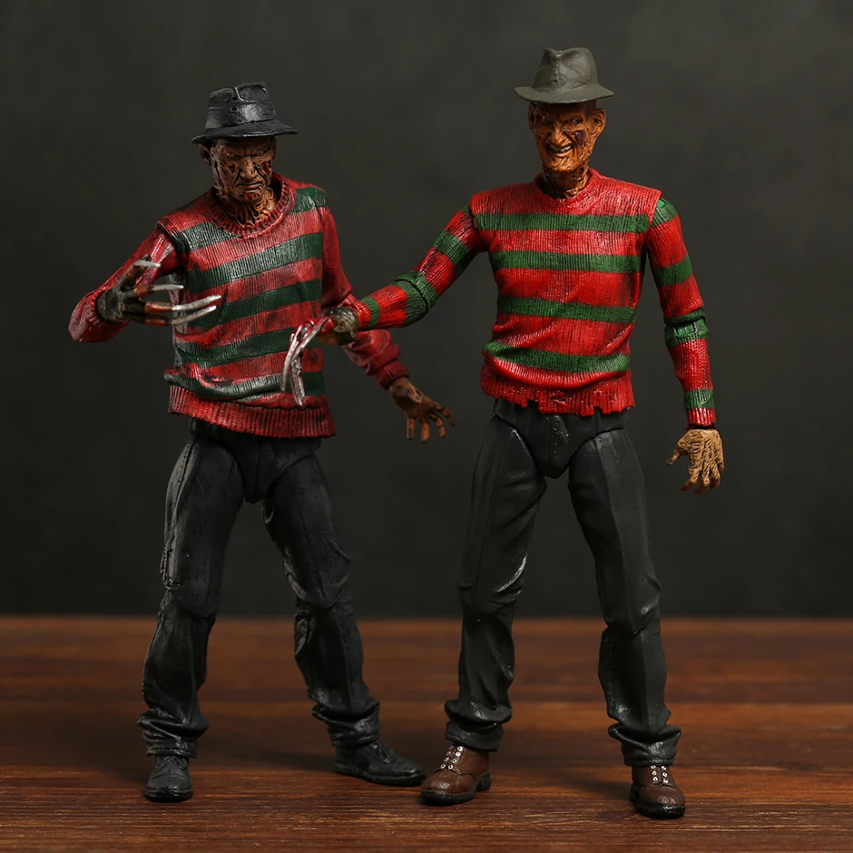 NECA Freddy Krueger Figurine Collection Action Figure Model Toy - £20.01 GBP+
