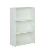Prado 3-Shelf Bookcase With 3/4-Inch Shelves And 2 Adjustable Shelves, 4... - £191.86 GBP