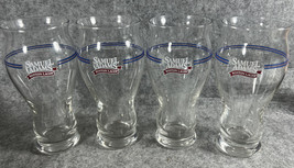 4 Sam Samuel Adams Boston Lager Nucleation Point 16 Oz Pint Beer Bar Glass - $24.00