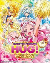 Hugtto! Precure Hug! VOL.1-49 End Dvd English Subtitle Reg All Ship From Usa - £29.12 GBP