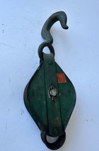 Antique / Vintage Metal Single Pulley WU #6 UW24 Hulk - £23.09 GBP