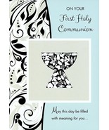 On Your First Holy Communion - Communion Greeting Card - 25047 - $51.04 MXN