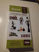 EC Cricut Cartridge Halloween Frankenstein Witch Skulls Bats & More - $17.59
