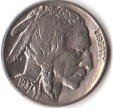 1937 D BUFFALO NICKEL - U.S. Mint Denver -  * NICE XF to AU COIN * - £26.80 GBP